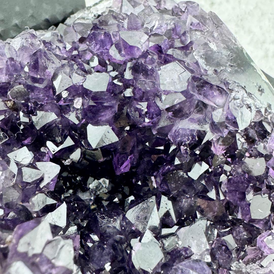 G-100アメジストクラスター ドーム 原石 天然石 パワーストーン　インテリア