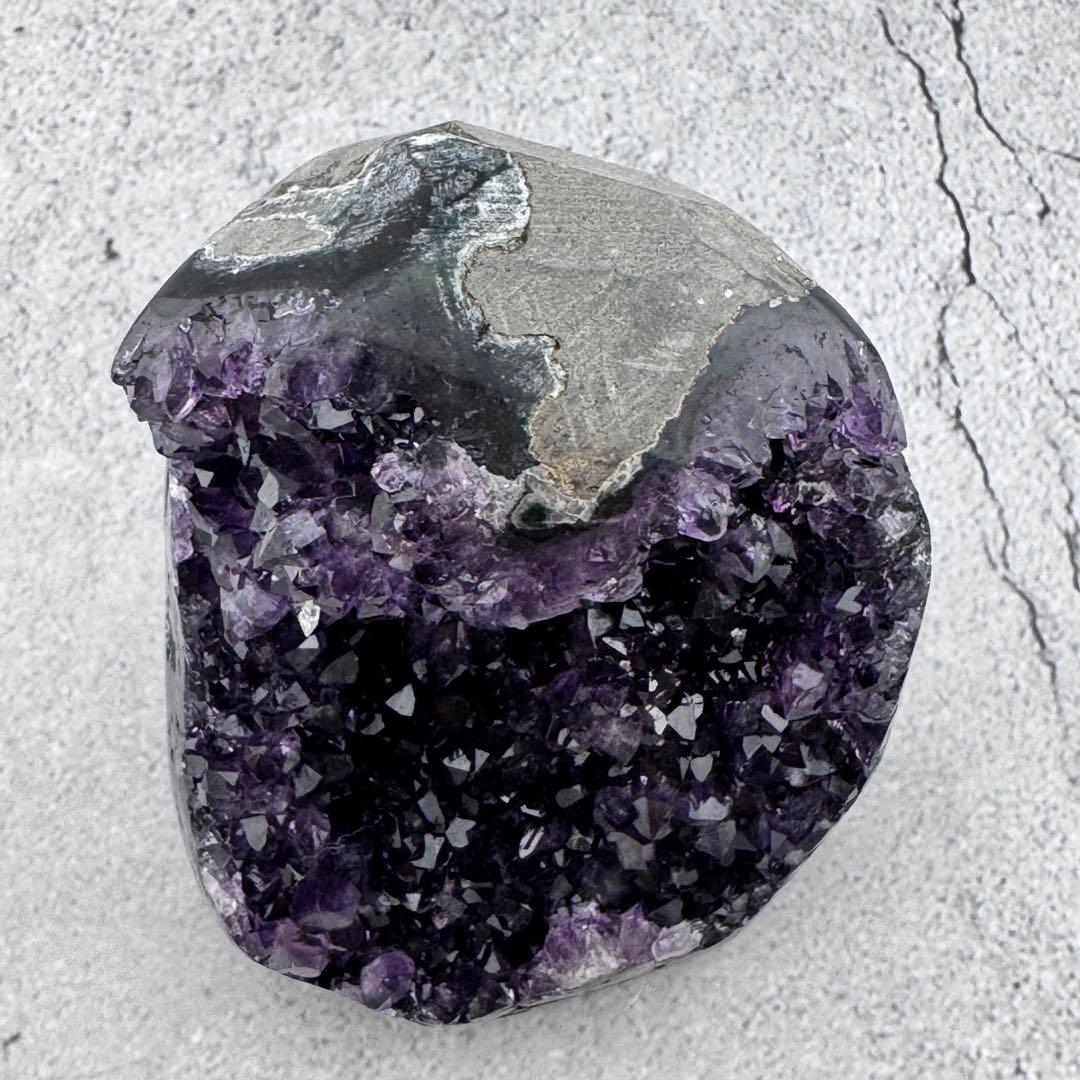 G-100アメジストクラスター ドーム 原石 天然石 パワーストーン　インテリア