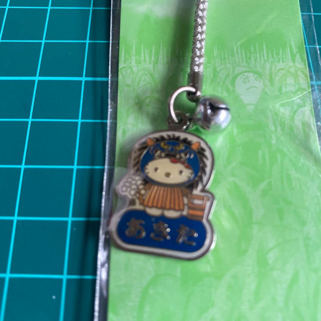 平成ご当地 】 キティ 値付け ストラップ 秋田 なまはげ 当時物 新品