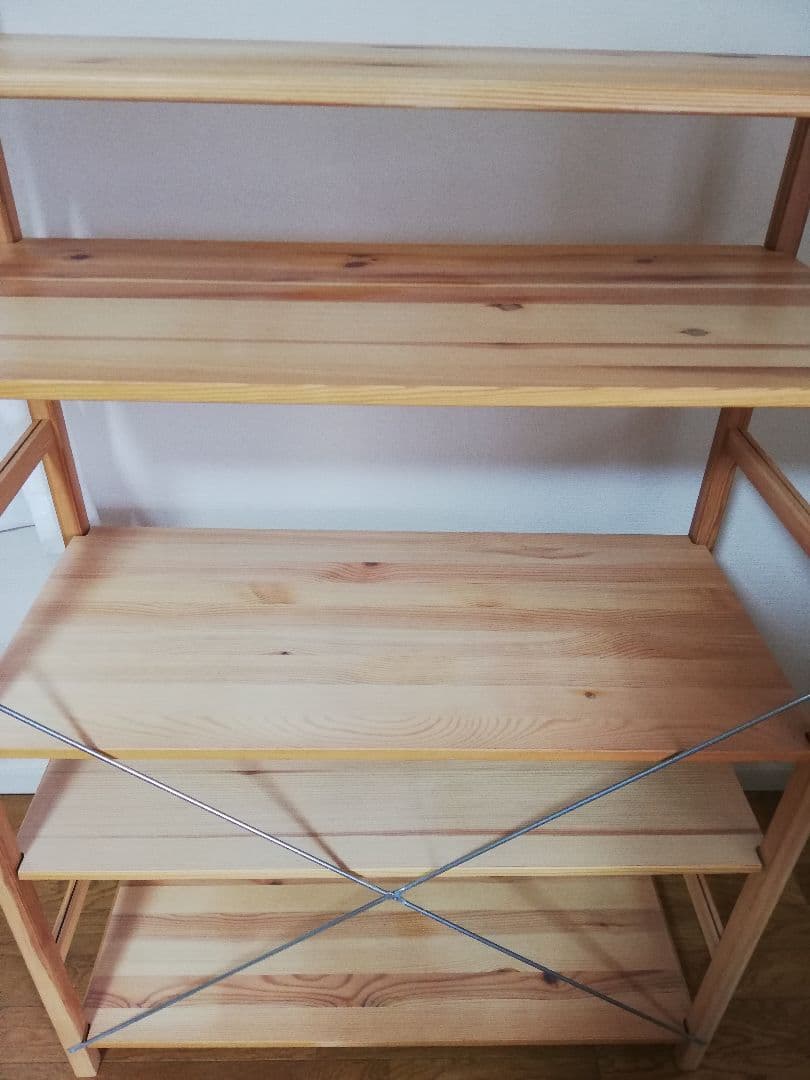 無印良品　パイン材ユニットシェルフ・奥行39.5㎝・幅86㎝ ・高さ120cm