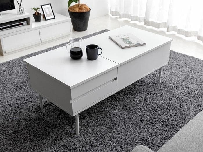 ローテーブル　ホワイト　白