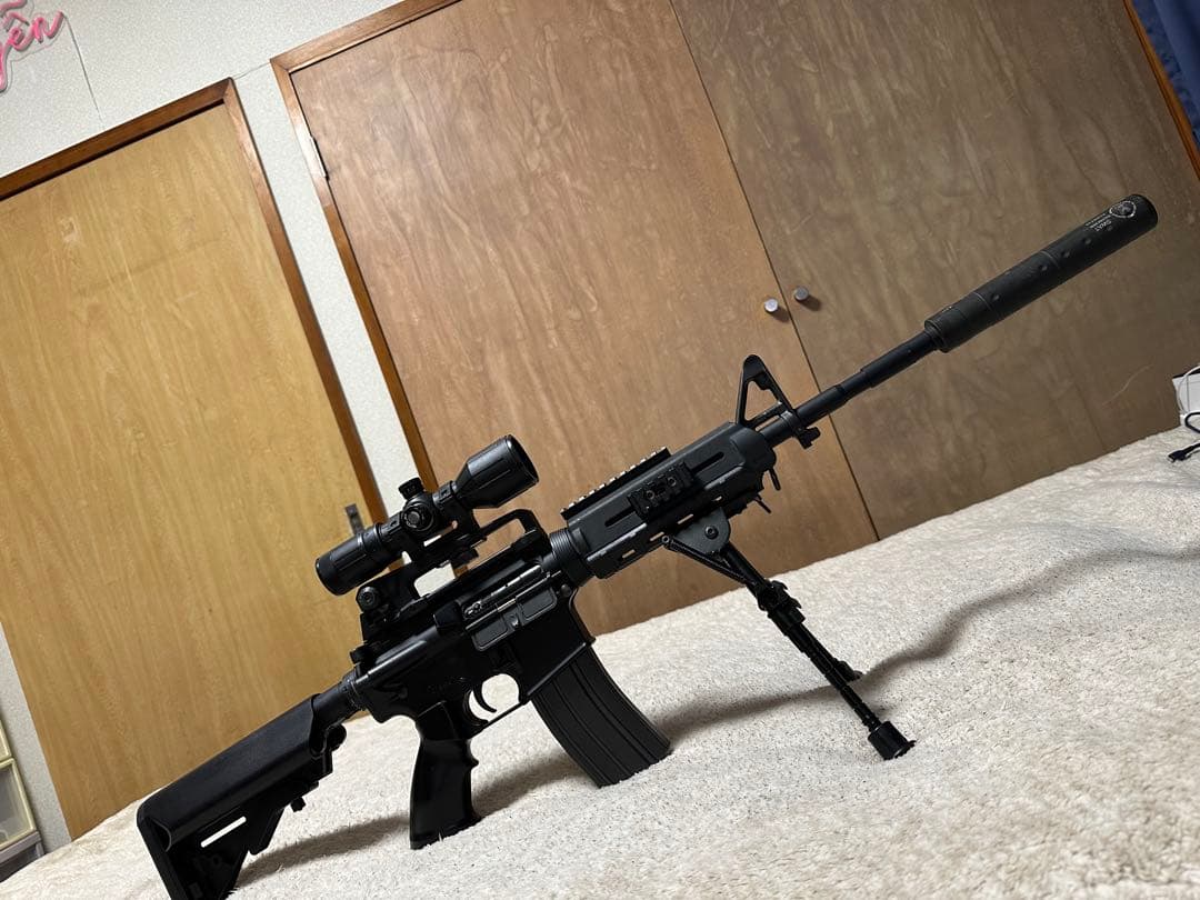 次世代電動ガン SOPMOD M4 東京マルイカスタム付属品多数