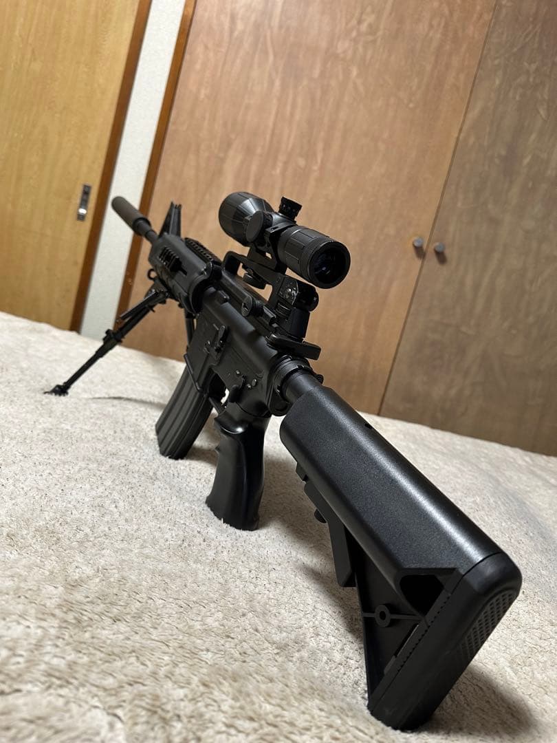 次世代電動ガン SOPMOD M4 東京マルイカスタム付属品多数