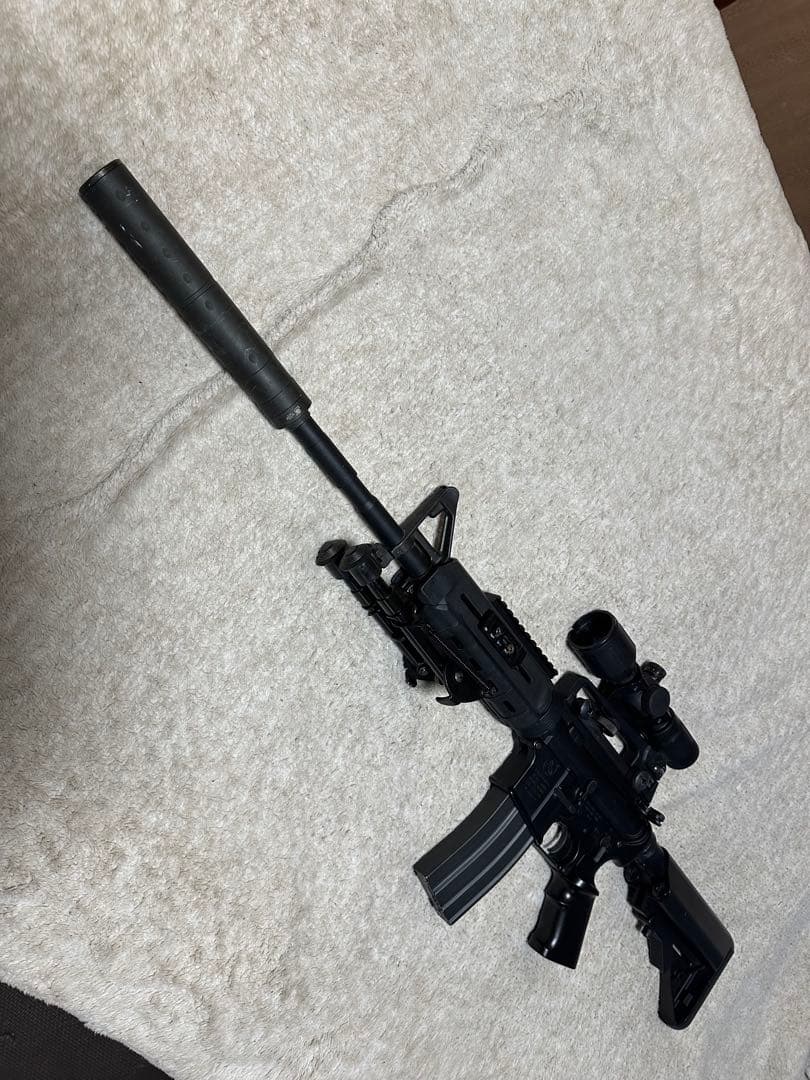 次世代電動ガン SOPMOD M4 東京マルイカスタム付属品多数