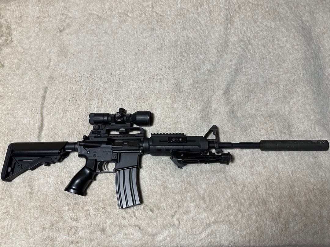 次世代電動ガン SOPMOD M4 東京マルイカスタム付属品多数