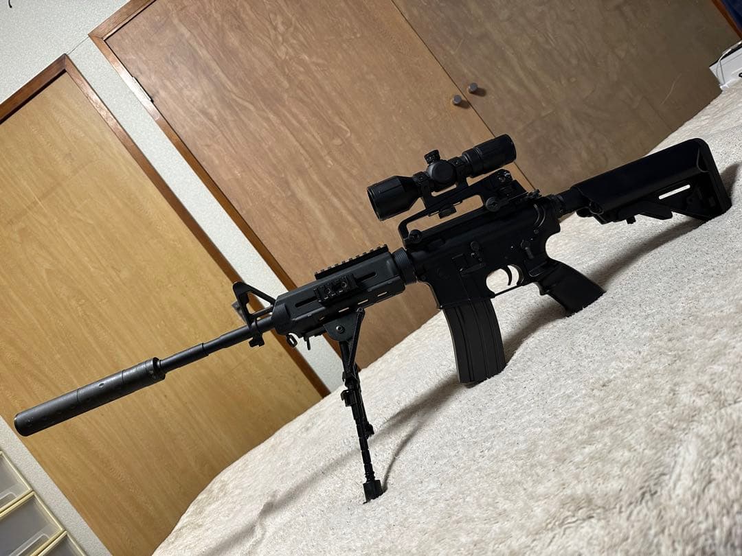 次世代電動ガン SOPMOD M4 東京マルイカスタム付属品多数