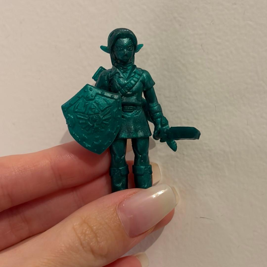 ゼルダ 消しゴム 時のオカリナ リンク レア 食玩 フィギュア 当時品