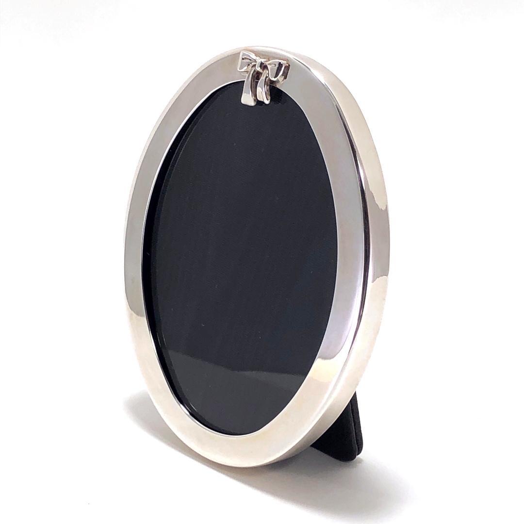 ティファニー／SV925 スターリングシルバー オーバル フォトフレーム