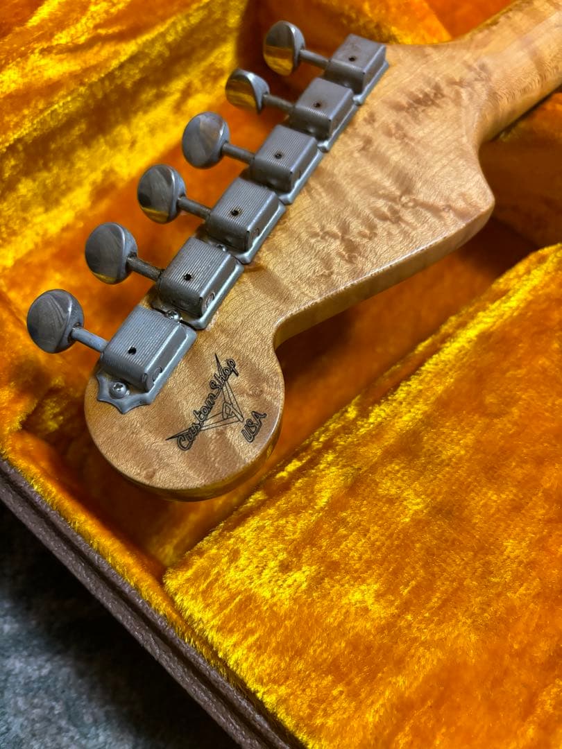 Fender customshop ストラトキャスター 95年製バーズアイネック - メルカリ