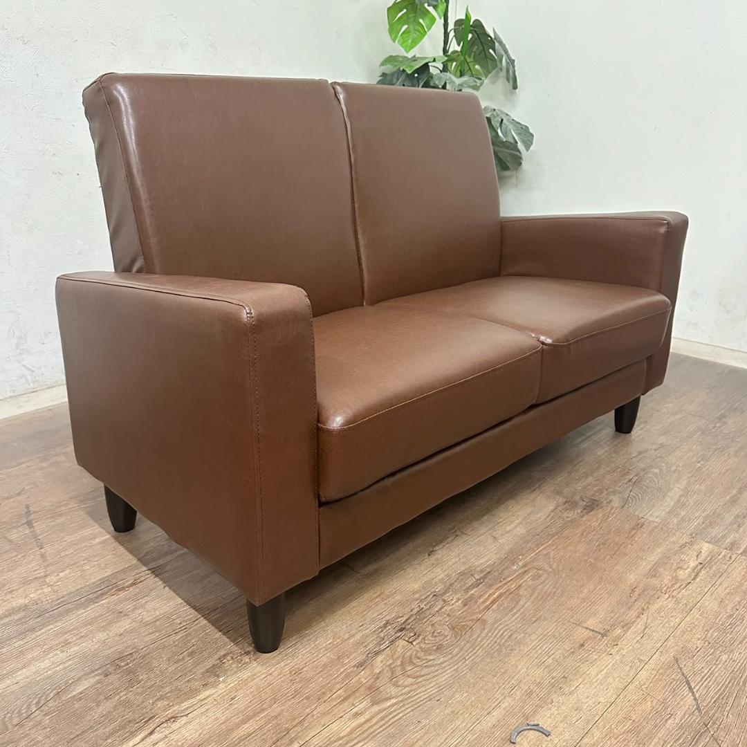 【新品・未使用】　　ソファ　リッツ-2P　　二人掛け　訳あり