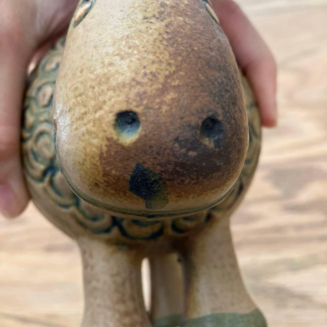 リサラーソン バッファロー ジュラシリーズ 置物　北欧　ヴィンテージ　陶器