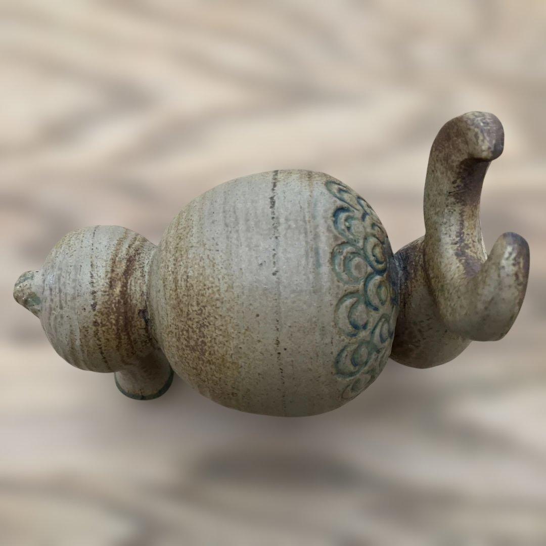 リサラーソン バッファロー ジュラシリーズ 置物　北欧　ヴィンテージ　陶器