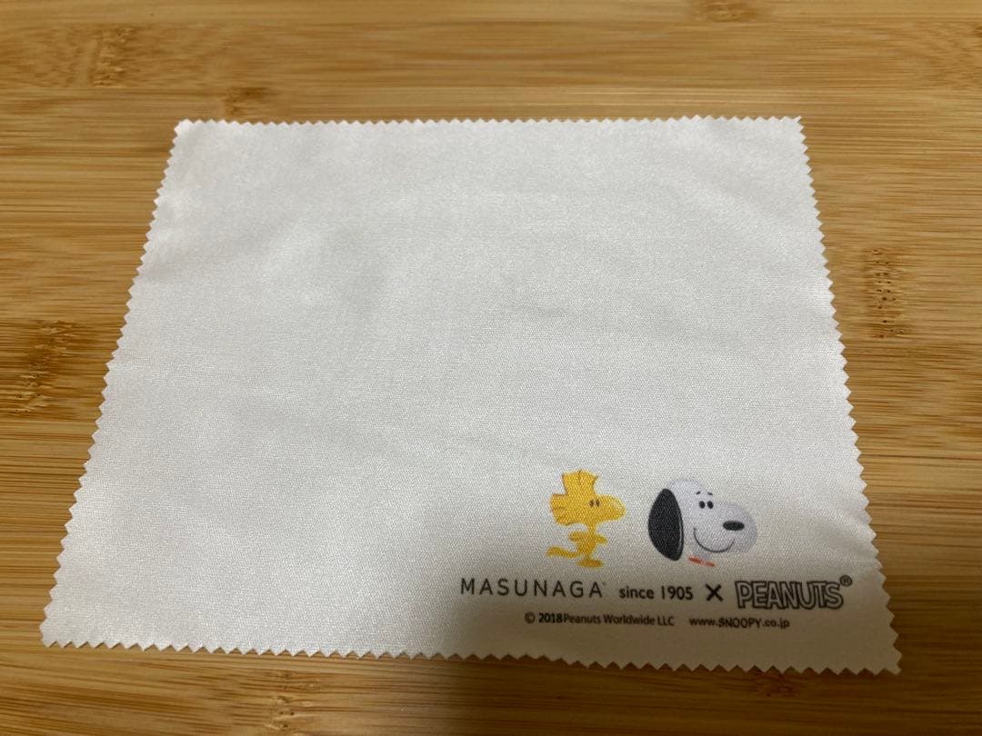 増永眼鏡　MASUNAGA × PEANUTS メガネ(度あり)超美品（キッズ）