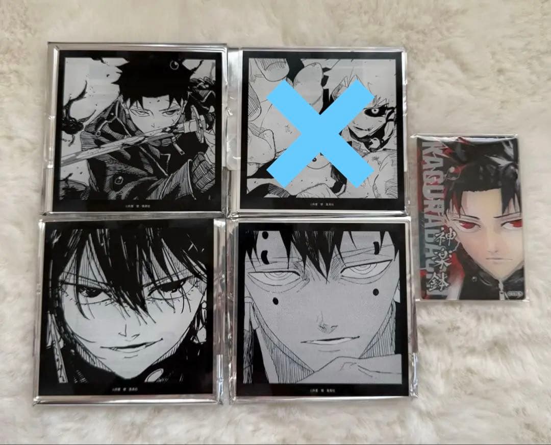 カグラバチ アクリルコースター 六平千鉱 カグラバチ アクリル