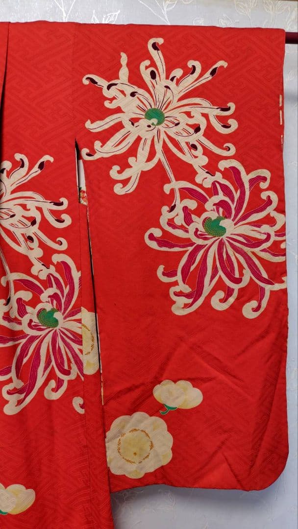 RK379アンティーク子供着物羽織着丈87センチ裄丈53センチ正絹