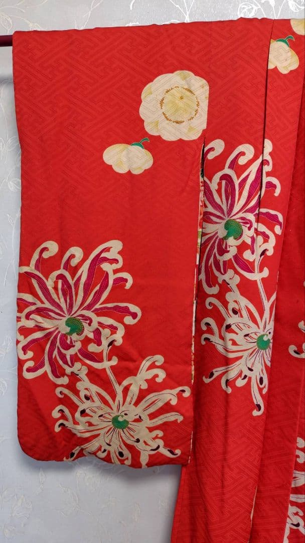 RK379アンティーク子供着物羽織着丈87センチ裄丈53センチ正絹