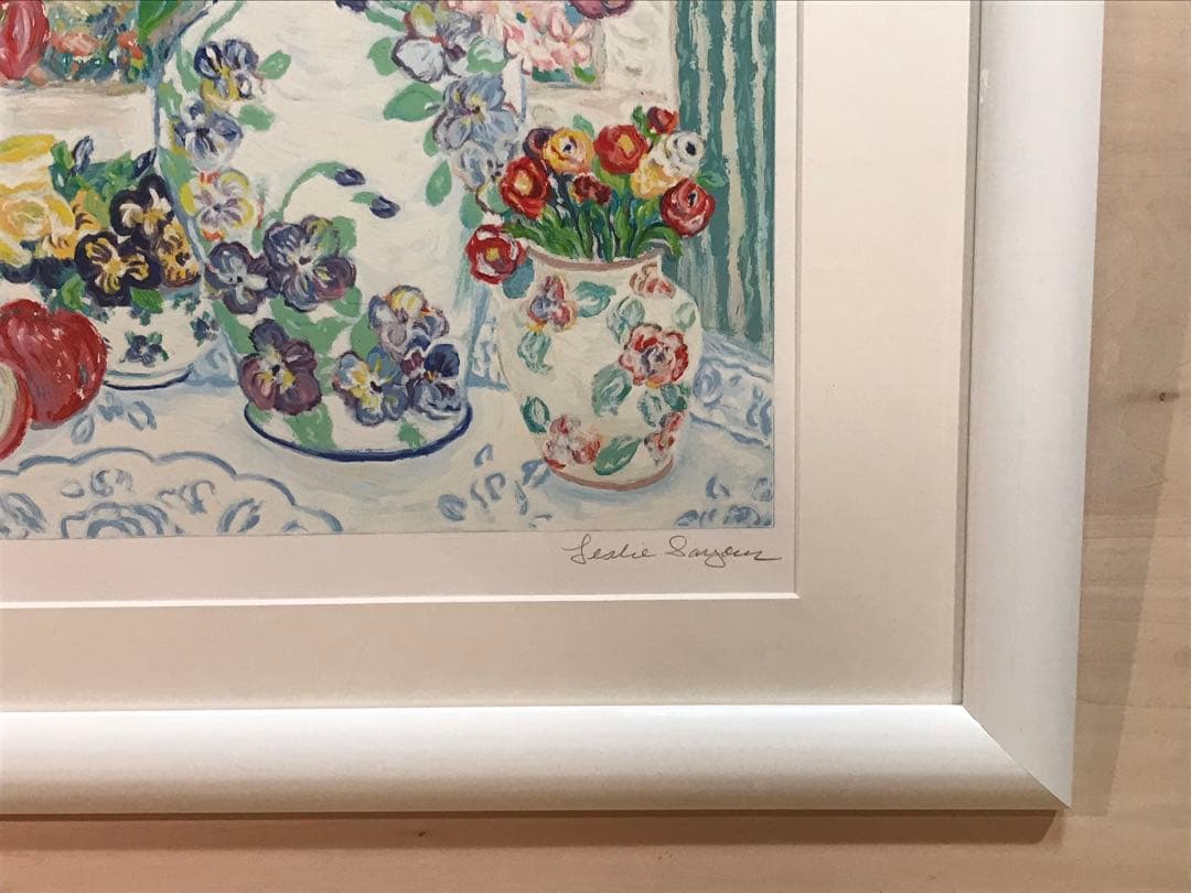 レスリーセイヤー「アップルフォーブレックファースト」シルク