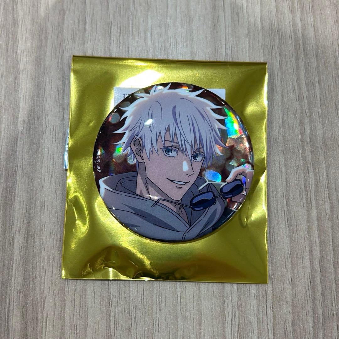 呪術廻戦 マルキューブ トレーディング ホロ缶バッジ 五条悟 - メルカリ