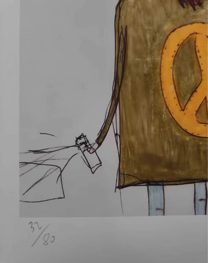 奈良美智（Yoshitomo Nara）の《Mini Figure》限定サイン入