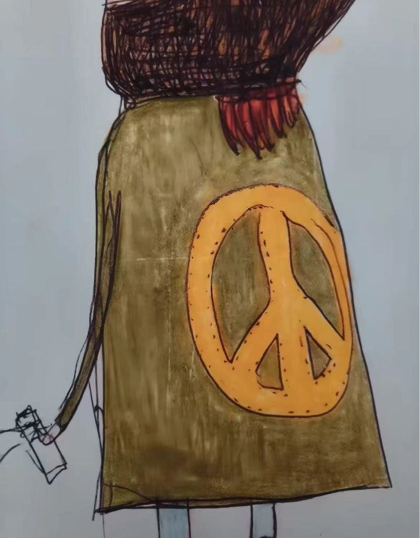 奈良美智（Yoshitomo Nara）の《Mini Figure》限定サイン入