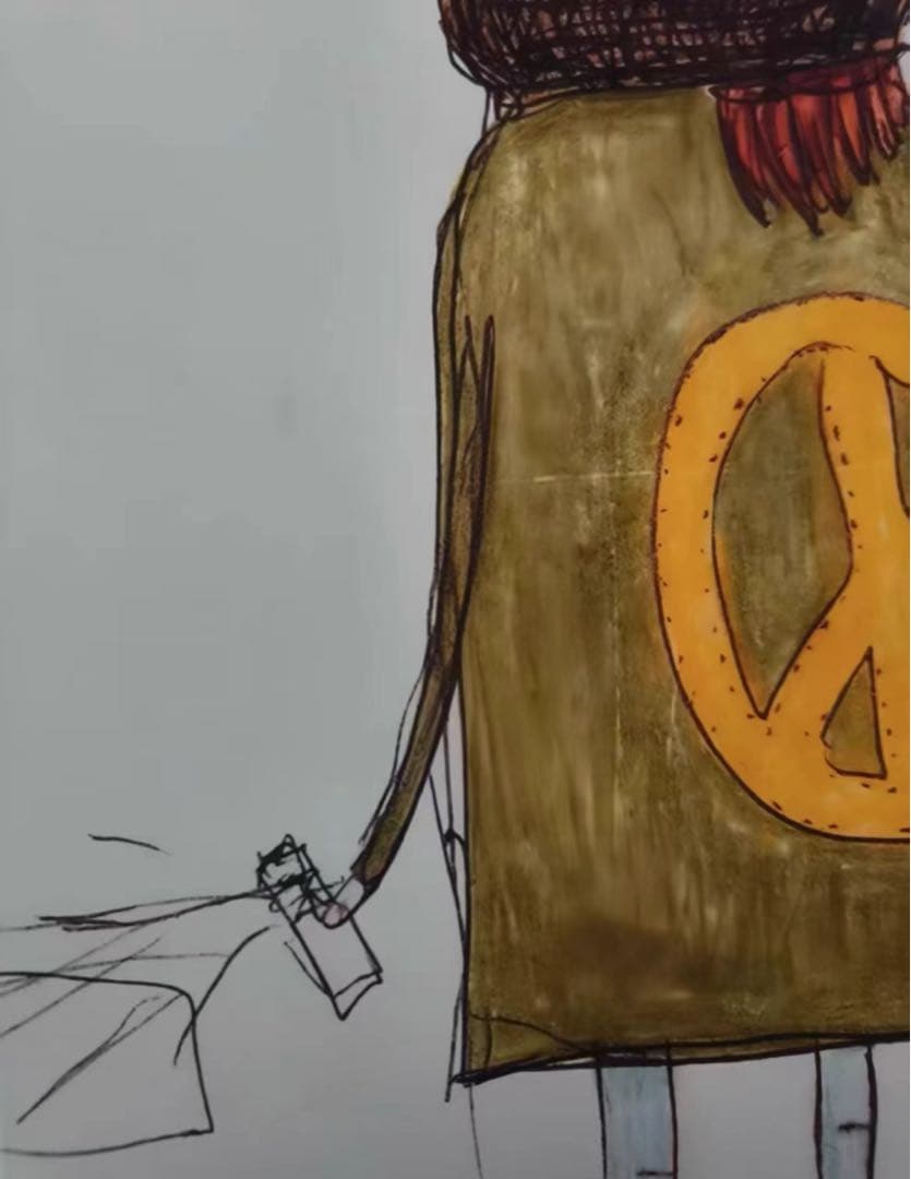 奈良美智（Yoshitomo Nara）の《Mini Figure》限定サイン入