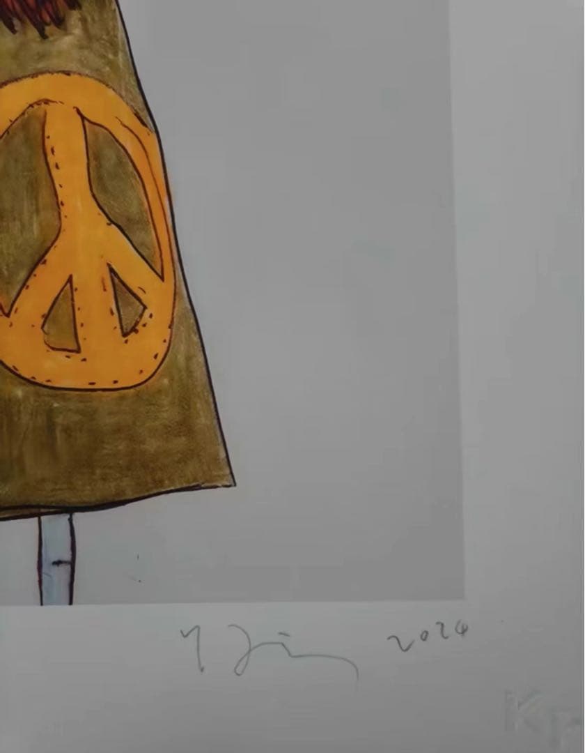 奈良美智（Yoshitomo Nara）の《Mini Figure》限定サイン入