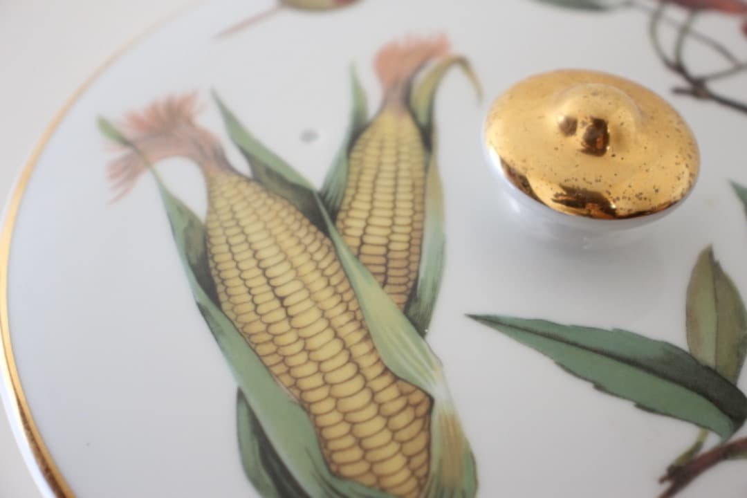 廃盤品　ロイヤルウースター　イブシャムゴールド　ビーンポット