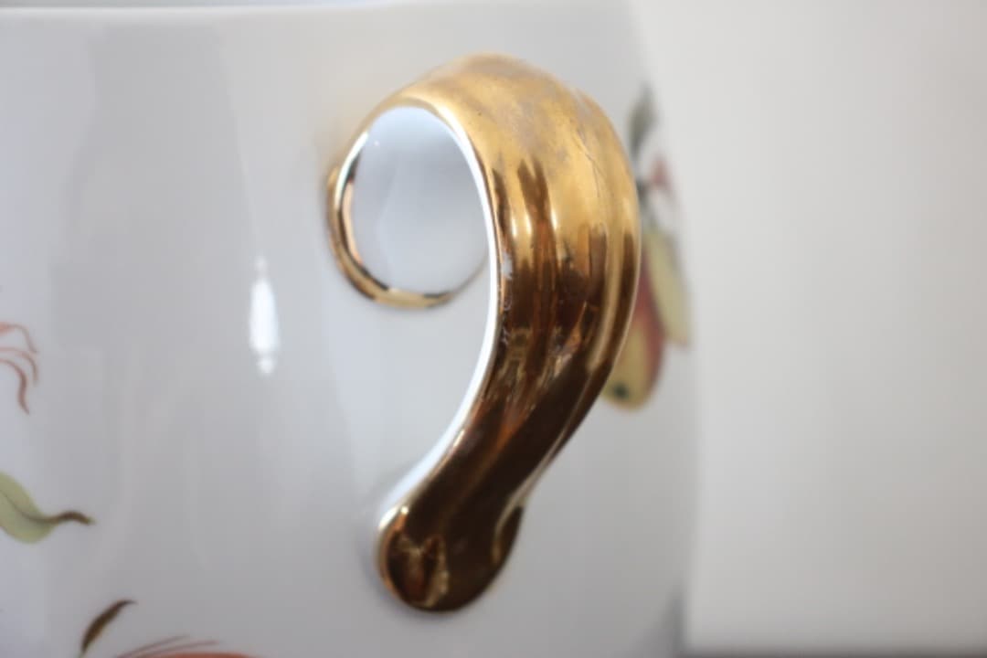 廃盤品　ロイヤルウースター　イブシャムゴールド　ビーンポット