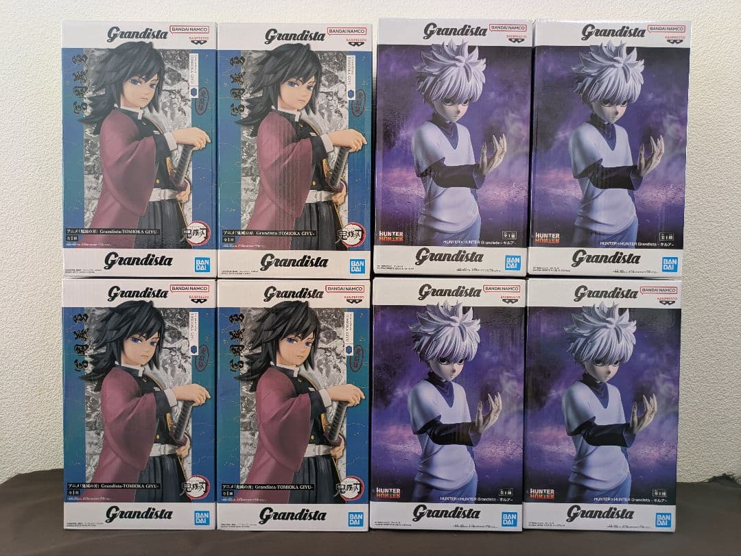 冨岡義勇 キルア Grandista フィギュア8体セット