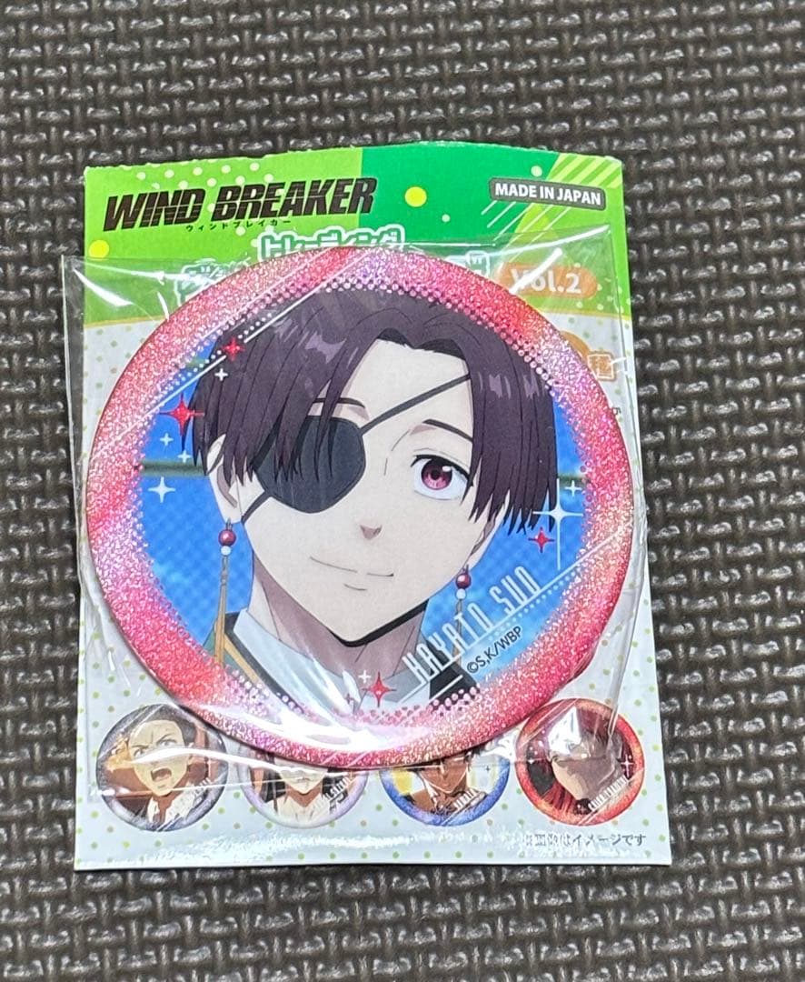 WIND BREAKER グリッター缶バッジvol.2 蘇枋隼飛 - メルカリ