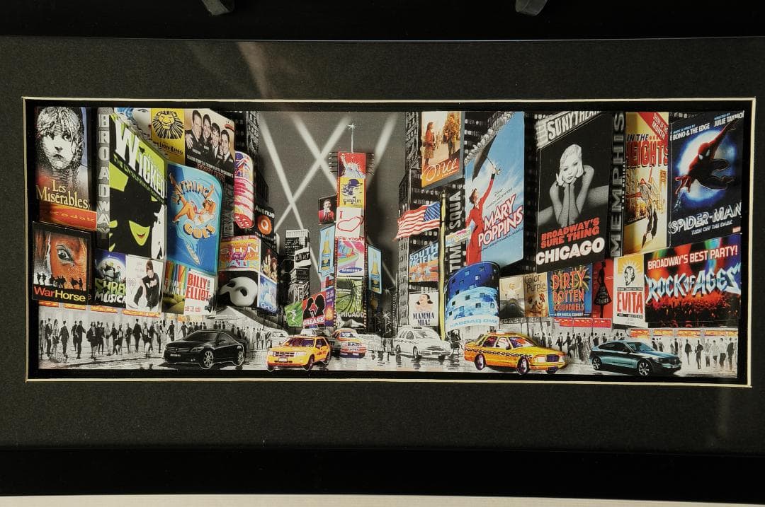 【シャドーボックス】スパイダーマン、ライオン・キング、ロック・オブ・エイジズ