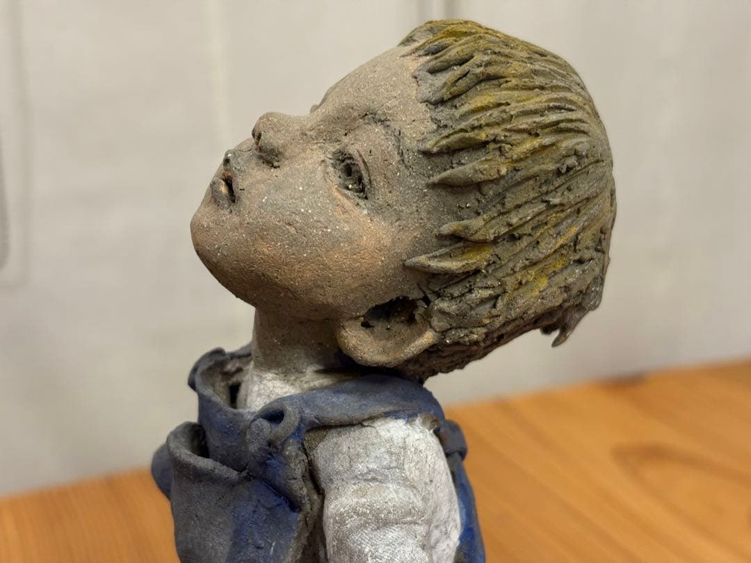 結城美栄子 陶人形 少年像 女優 人形作家 陶芸家 - メルカリ