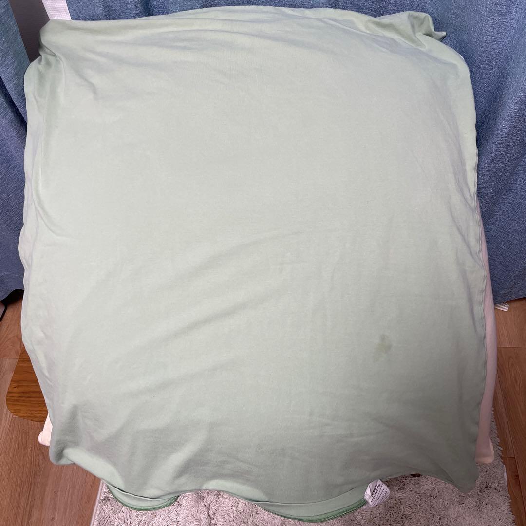 yogibo mini クリームホワイト　おいビーズ・セルフクリーニング済み