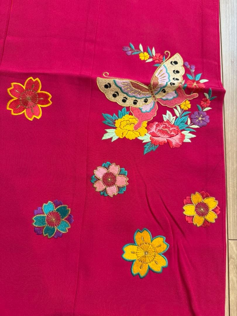 csty 美品 一点物 七五三 3歳 7歳 着物 着物セット 刺繍