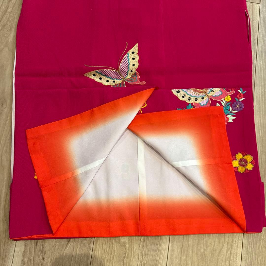 csty 美品 一点物 七五三 3歳 7歳 着物 着物セット 刺繍