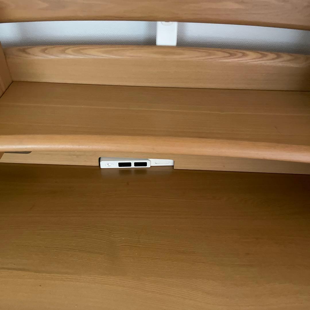 ヒカリサンデスク 学習机 光製作所　勉強机　天然木　無垢材　ナチュラル　机のみ