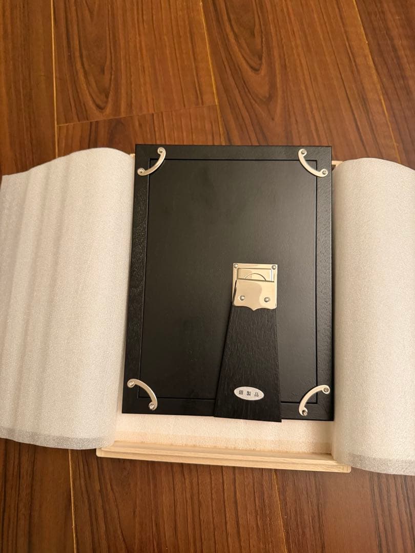 【美品】高島屋 銀製 フォトフレーム 写真立て シルバー フレーム　木箱付