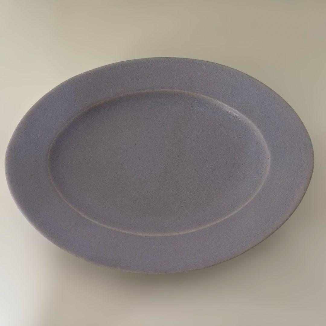 Awabi ware オーバル皿M アワビウェア 岡本純一