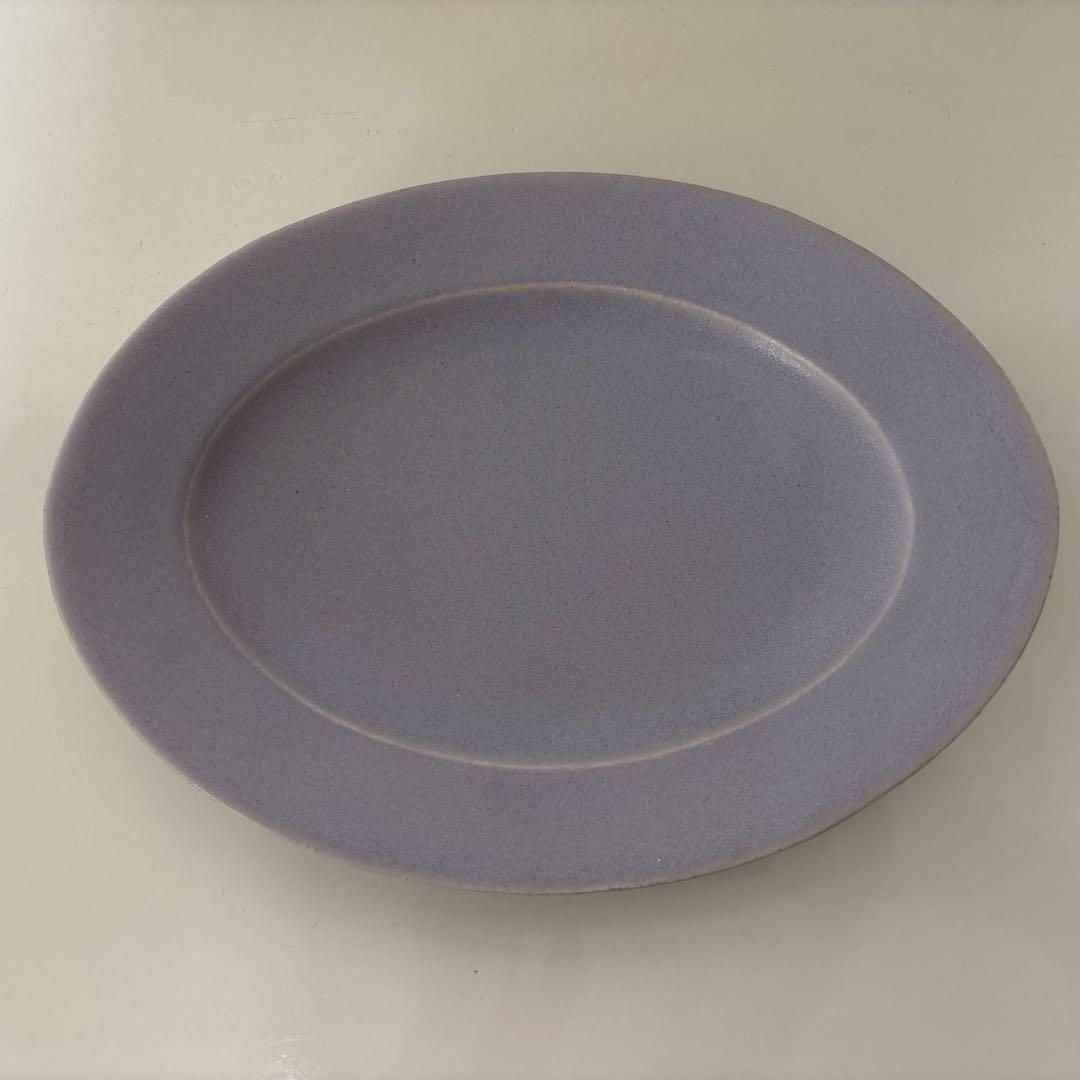 Awabi ware オーバル皿M アワビウェア 岡本純一