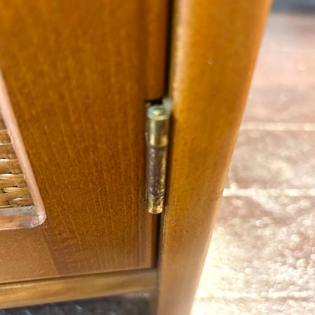 【オールドカリモク 】コロニアルシリーズ 木製キャビネット karimoku