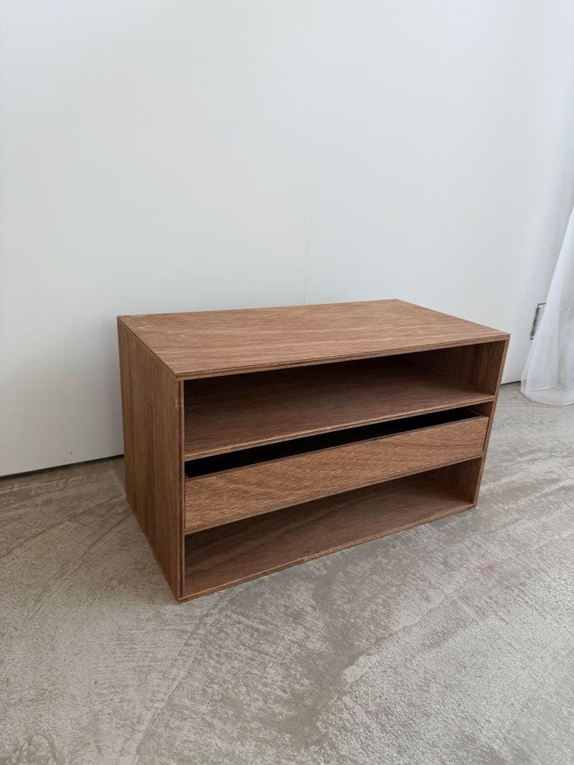 LAUAN SHELVES 3段ナチュラル　D&DEPARTMENT