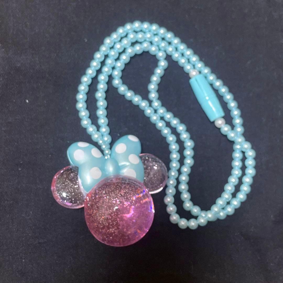 ディズニー 光るおもちゃ ペンダント ライト 首かけ ミニーちゃん