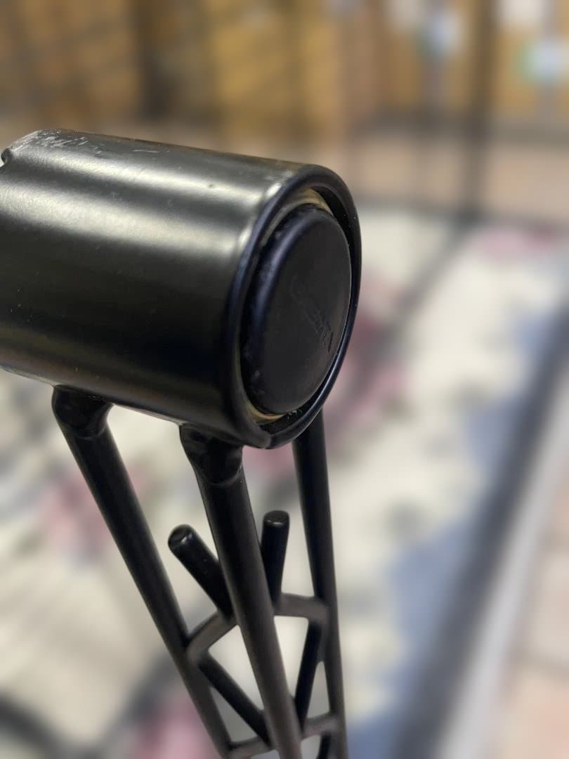  ERECTA　ワイヤーシェルフ 3方クロスバー黒 アクリル板×４