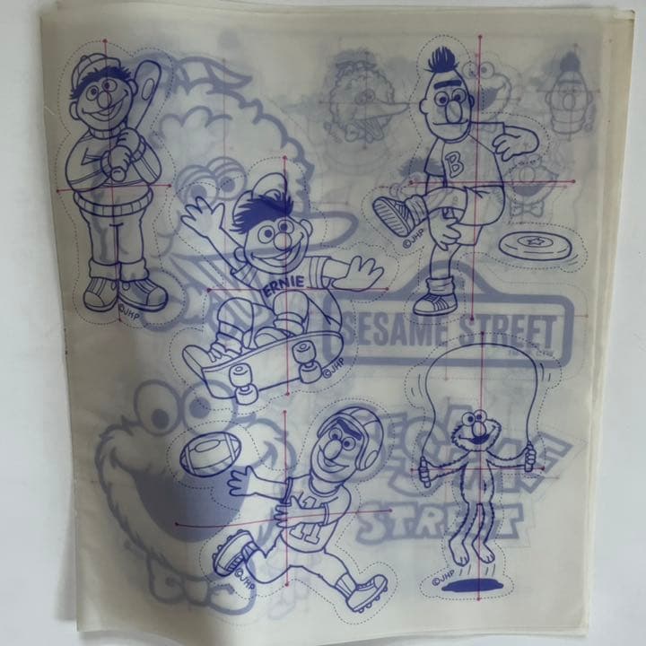 ブラザー　刺繍カード　Hello! セサミストリート　中古品