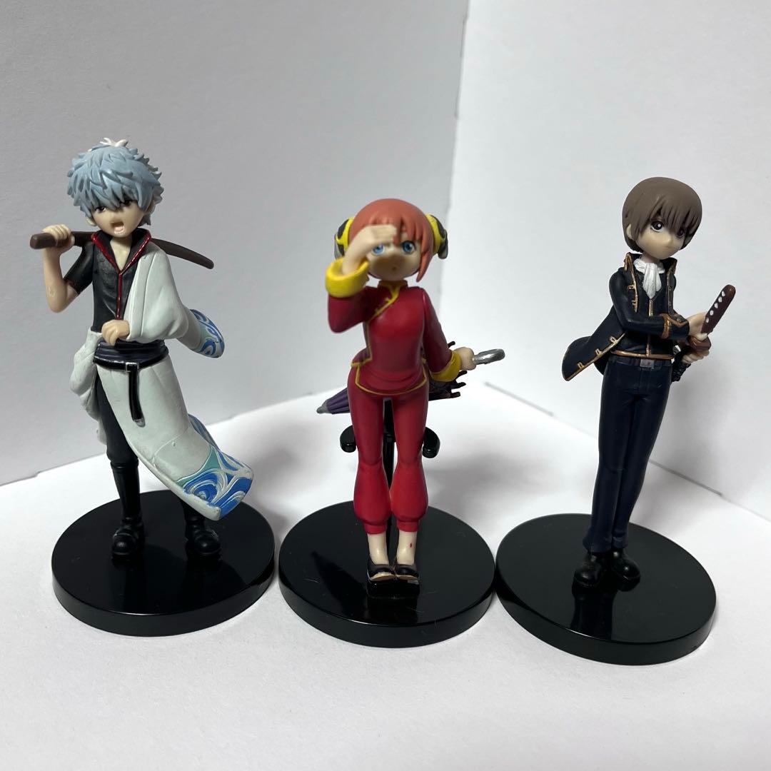 銀魂 ハーフエイジ 坂田銀時 神楽 沖田総悟 フィギュア 3体セット