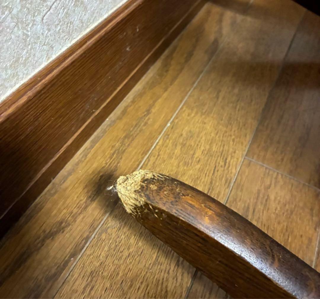 木製ロッキングチェア ブラウン