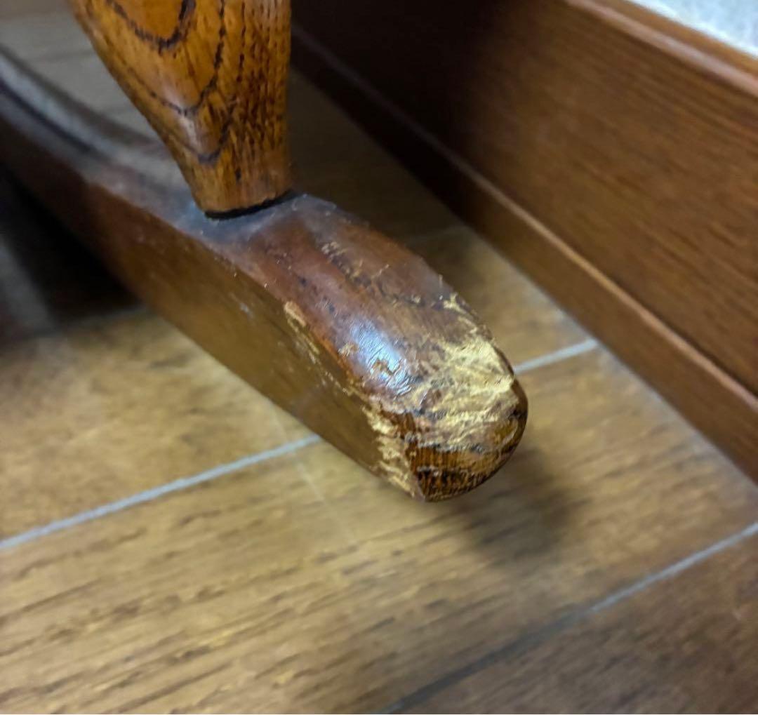 木製ロッキングチェア ブラウン