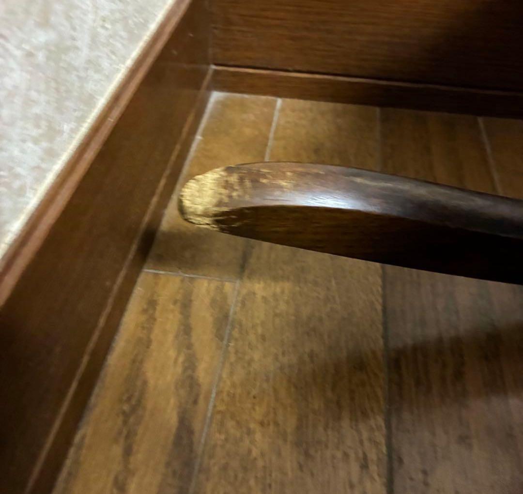 木製ロッキングチェア ブラウン