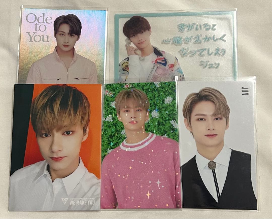 SEVENTEEN セブチ 日本語 メッセージ トレカ ジュン - メルカリ