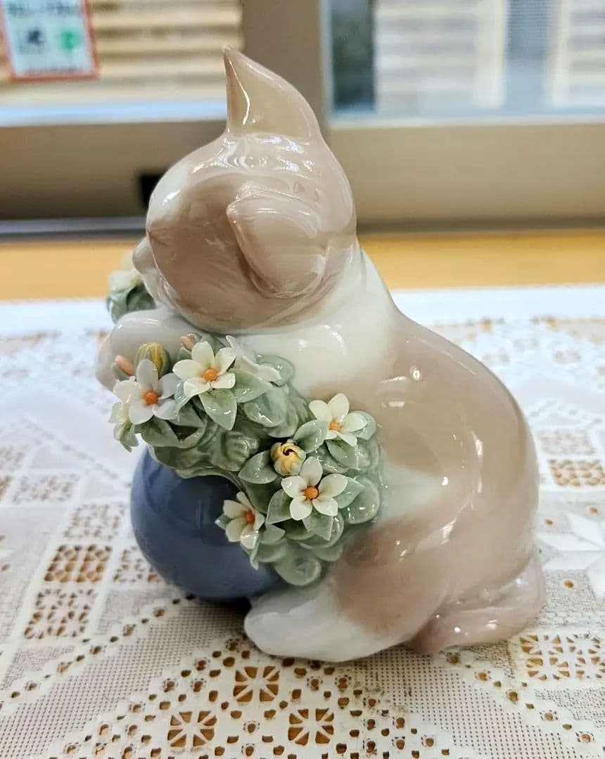 極美品 LLADRO リヤドロ お昼寝の場所